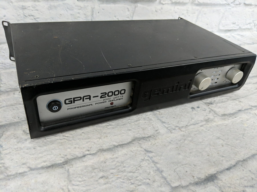 Gemini GPA-2000 2000 Watt Power Amp