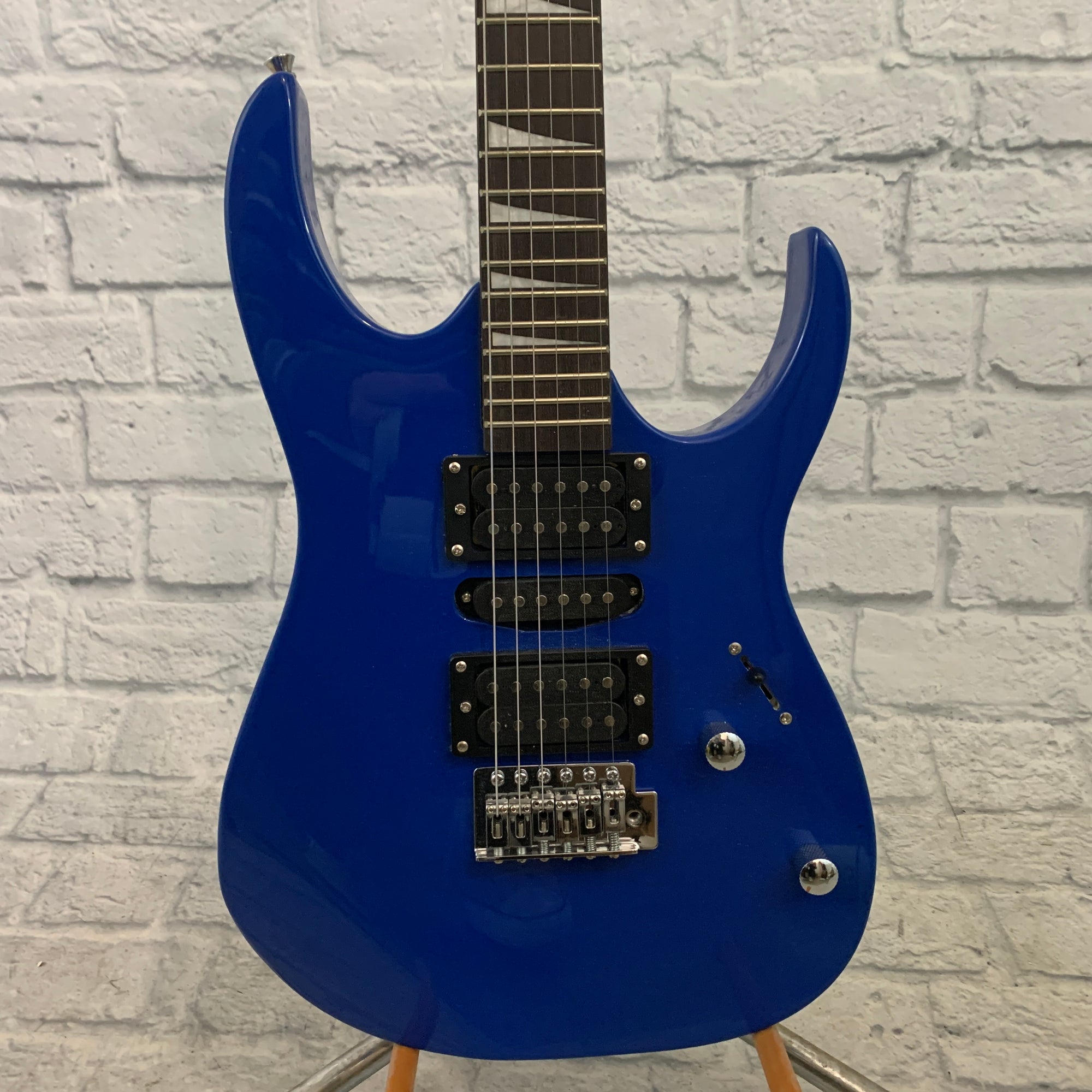 Unknown HSH Super Strat  Electric Guitar Blue