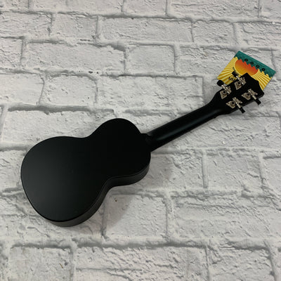 Kala Waterman Matte Black KA-SWB-BK Soprano Ukulele