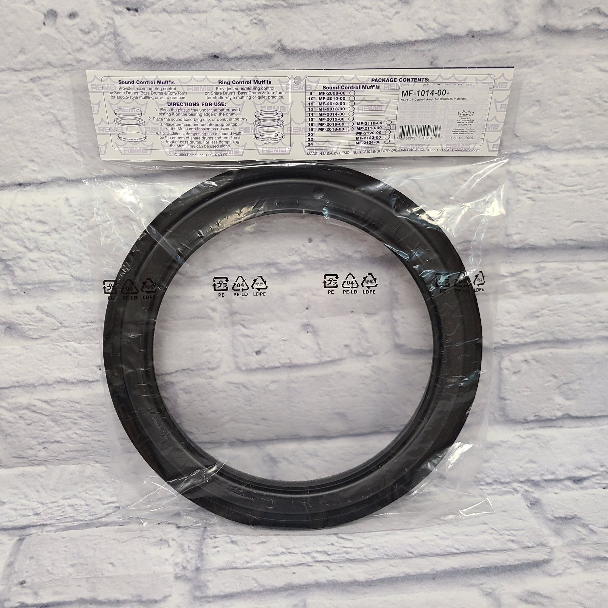 Remo Muff'ls Control Ring 14 Drum Head Muff