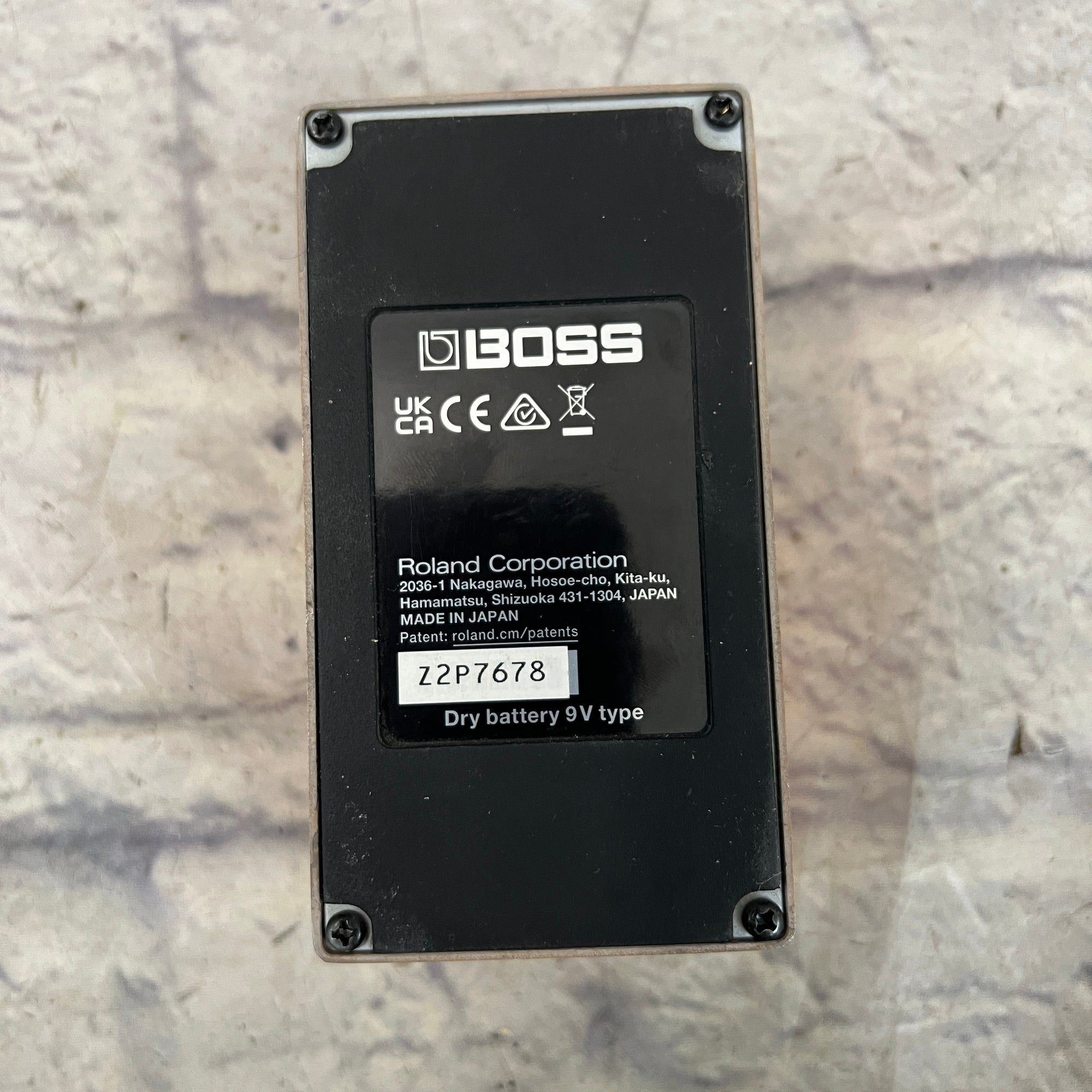Boss DS-1 Waza Distortion Distortion Pedal