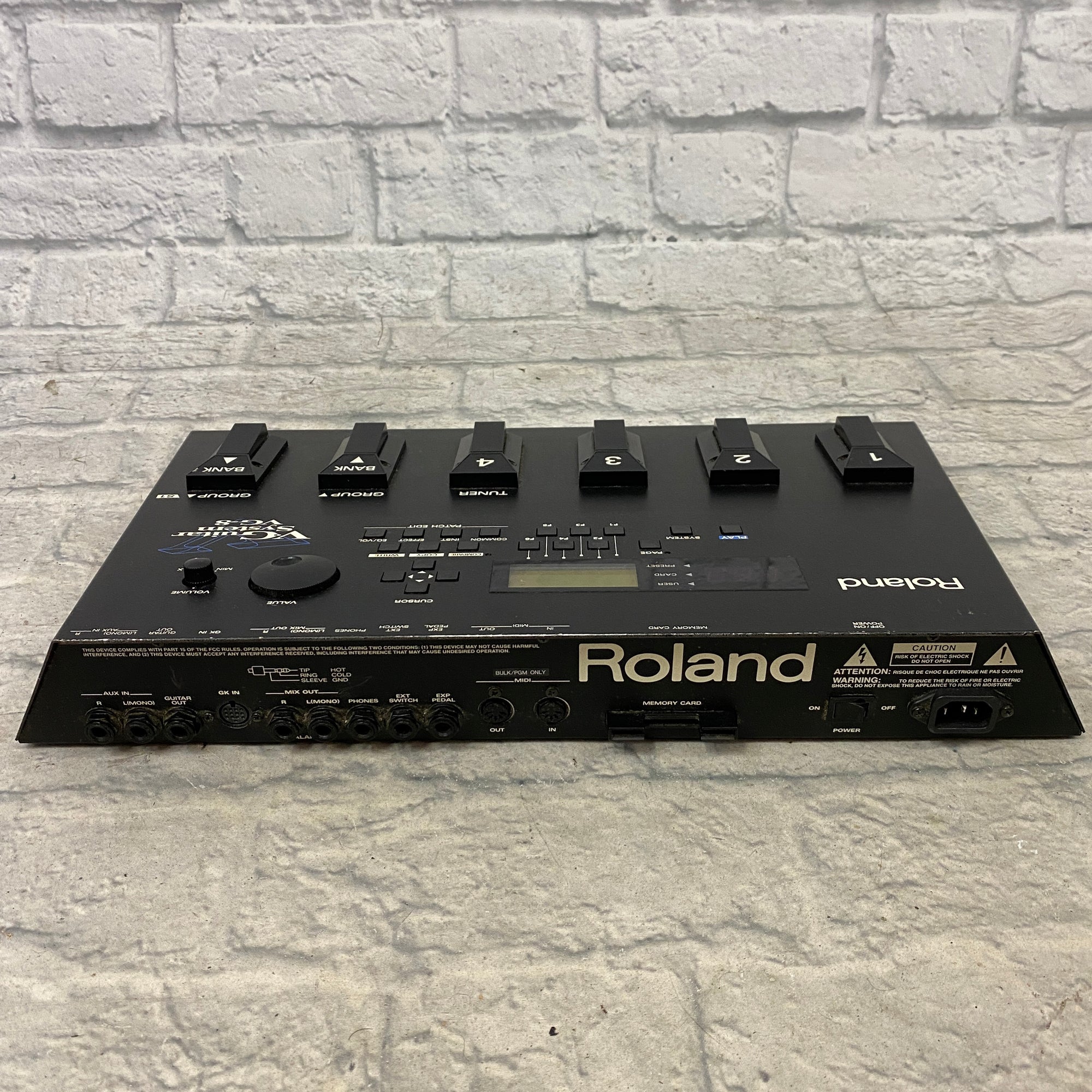Effect Machine Synth Vg Roland Roland VG-8 V Guitar System Synth and Multi Effects Pedal - Evolution Music