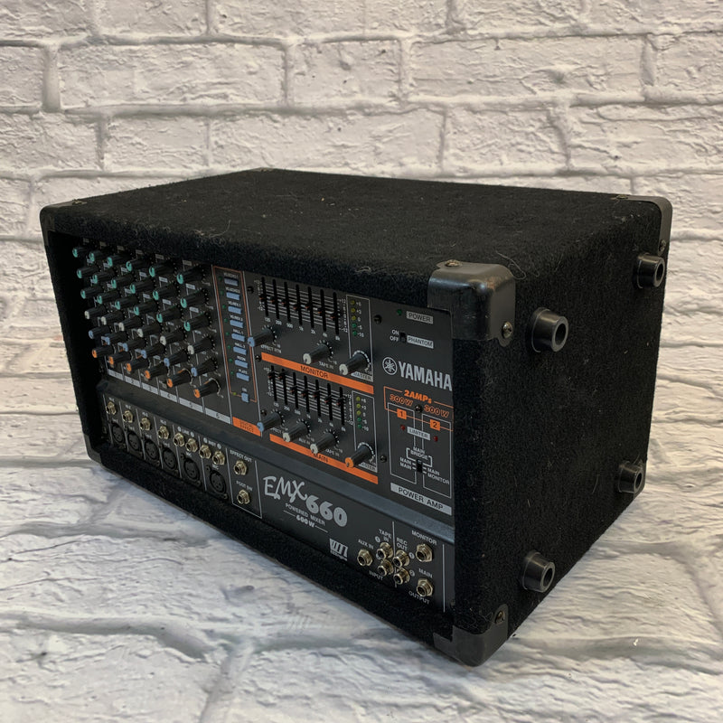 Yamaha EMX660 Powered Mixer Evolution Music