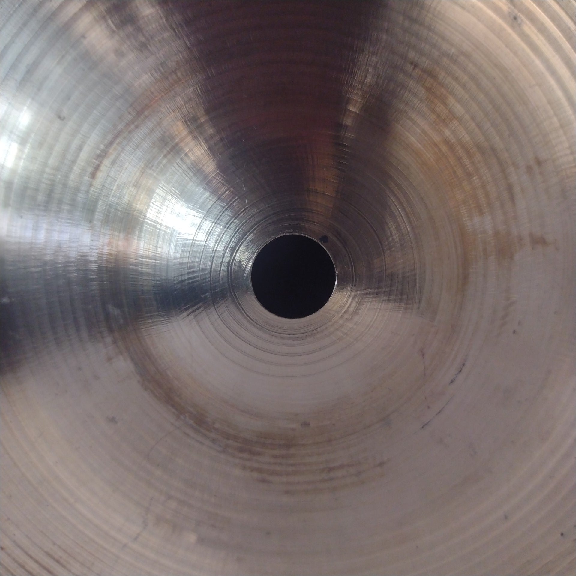 70's Zildjian New Beats Hollow Logo 14" CRACKED Hi Hats