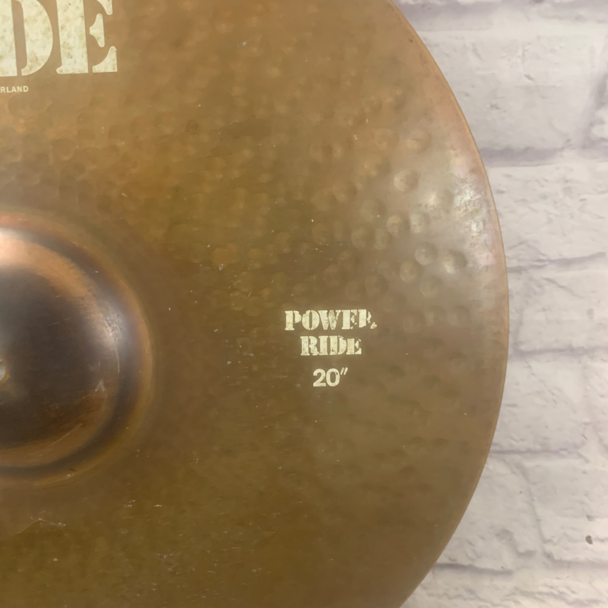 Paiste 20" Rude Power Ride Cymbal