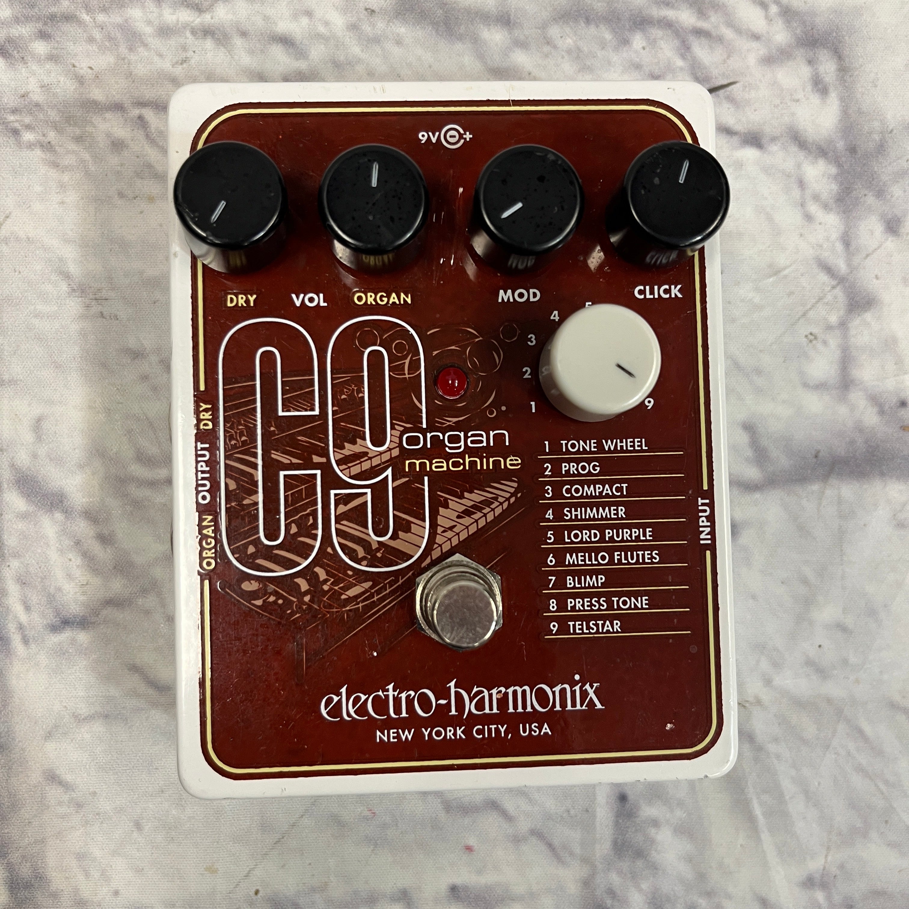 Electro-Harmonix C9 Organ Machine Pedal - Evolution Music