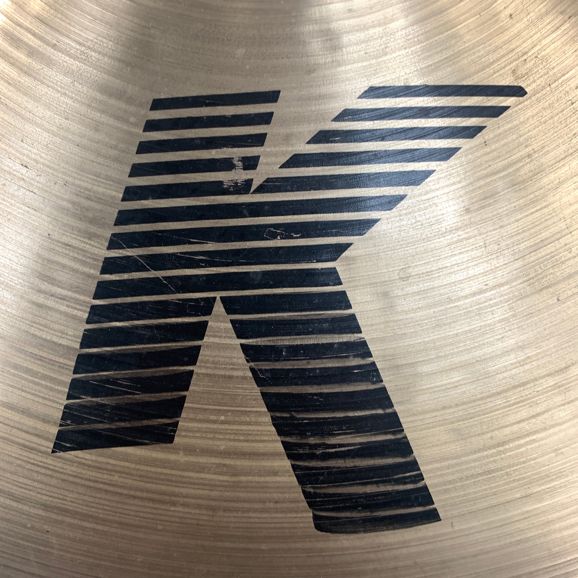Vintage Zildjian K Flat Top Ride 22 1980's