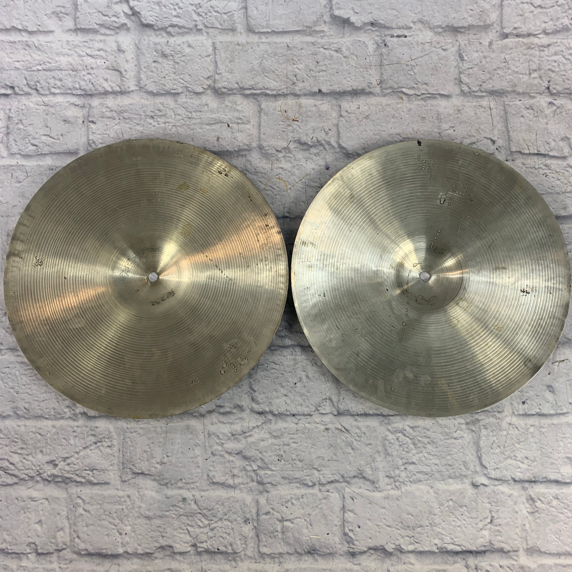 Vintage Paiste Ludwig 14 Super Hi Hat Pair