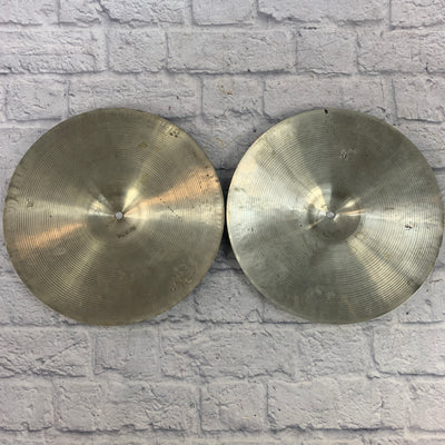 Vintage Paiste Ludwig 14 Super Hi Hat Pair