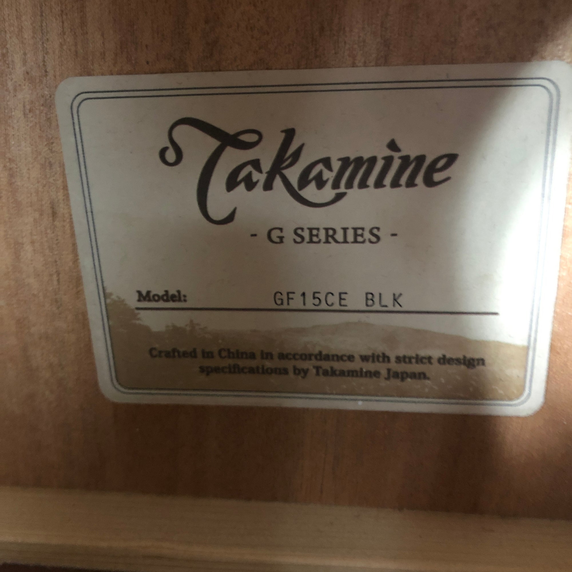 Takamine GF15CE Acoustic Electric Guitar