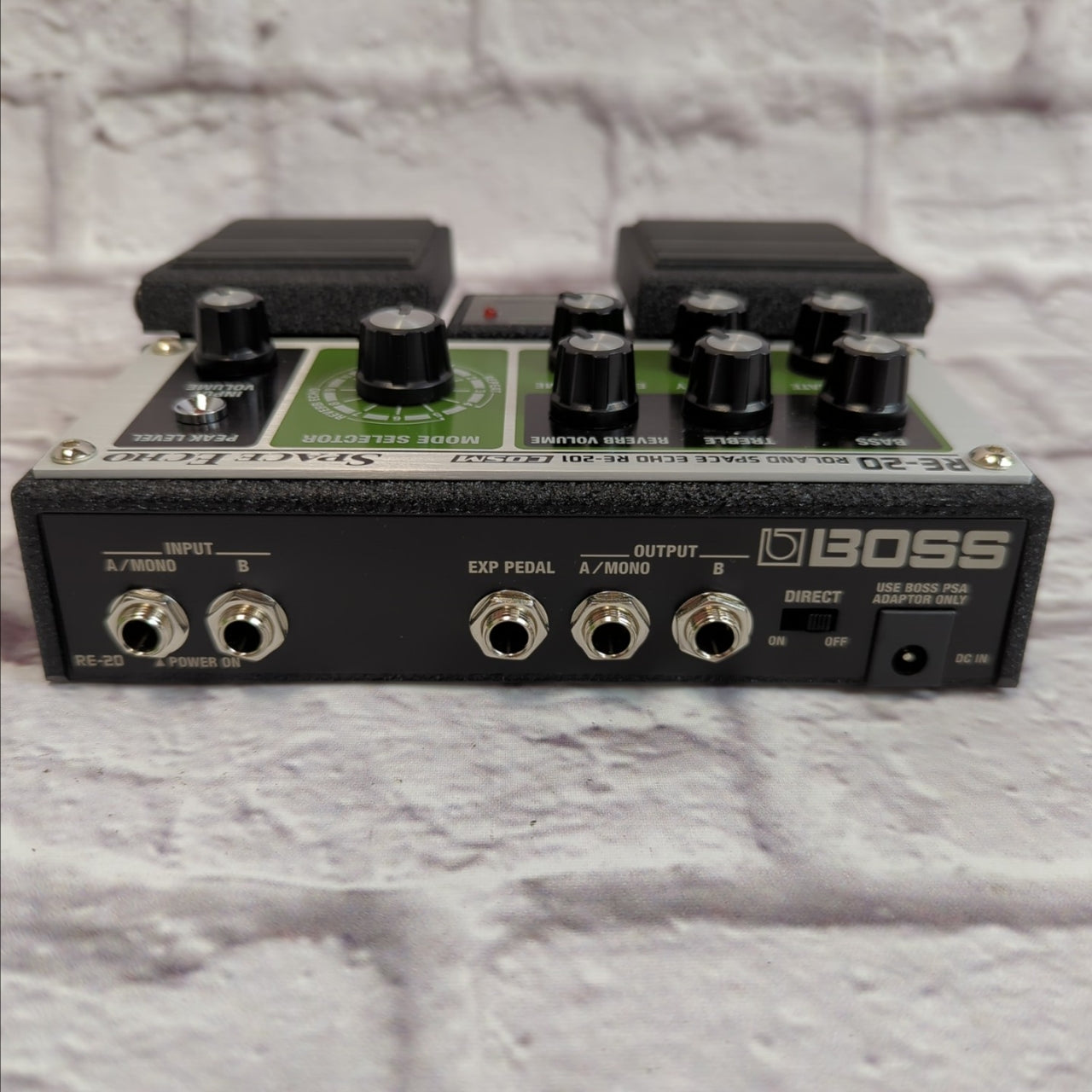 Boss RE-20 Space Echo Pedal NO POWER SUPPLY - Evolution Music