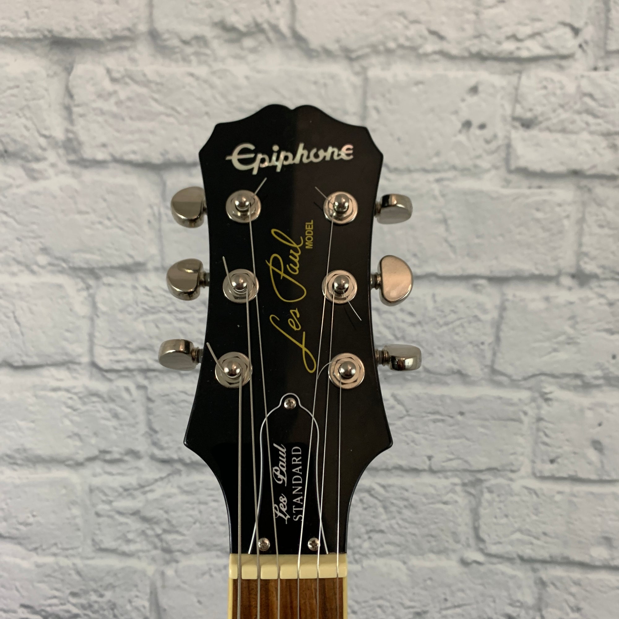 2018 Epiphone Les Paul Standard Solid Body Electric Guitar Black