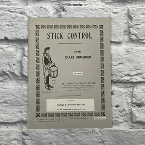 George B. Stone Stick Control for the Snare Drummer Book