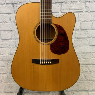 Cort MR-710F Blonde Acoustic Electric Guitar AS IS