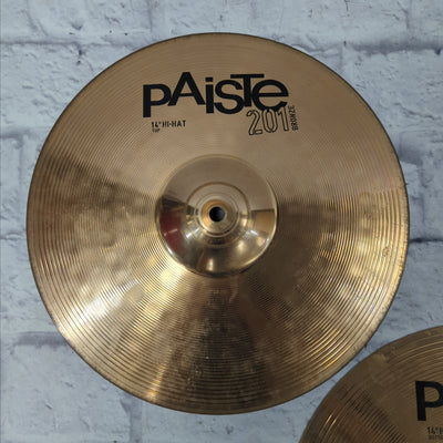 Paiste 201 14 Hi Hat Cymbal Pair