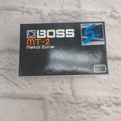 Boss MT2 Metal Zone Distortion Pedal