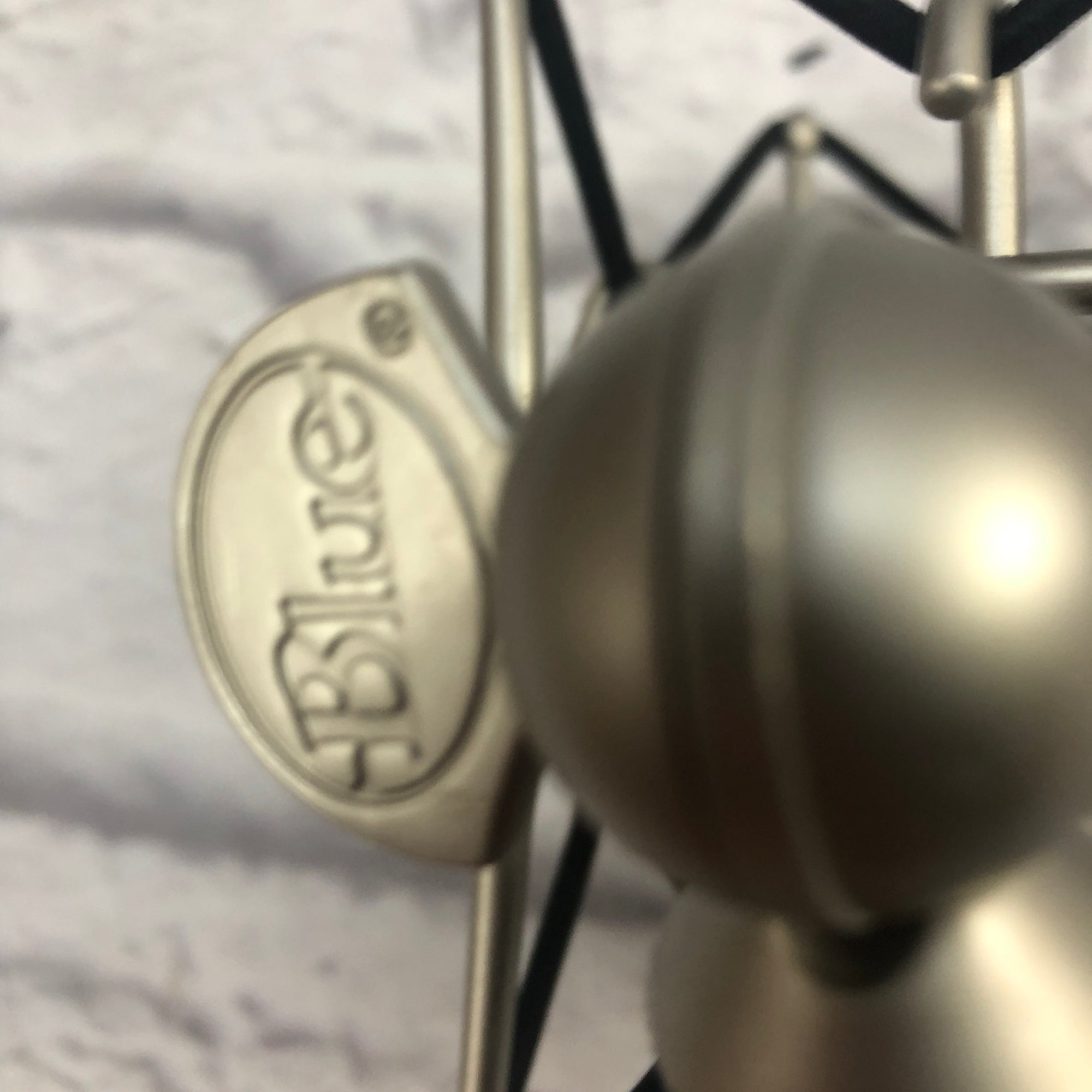 Blue Baby Bottle Shock Mount