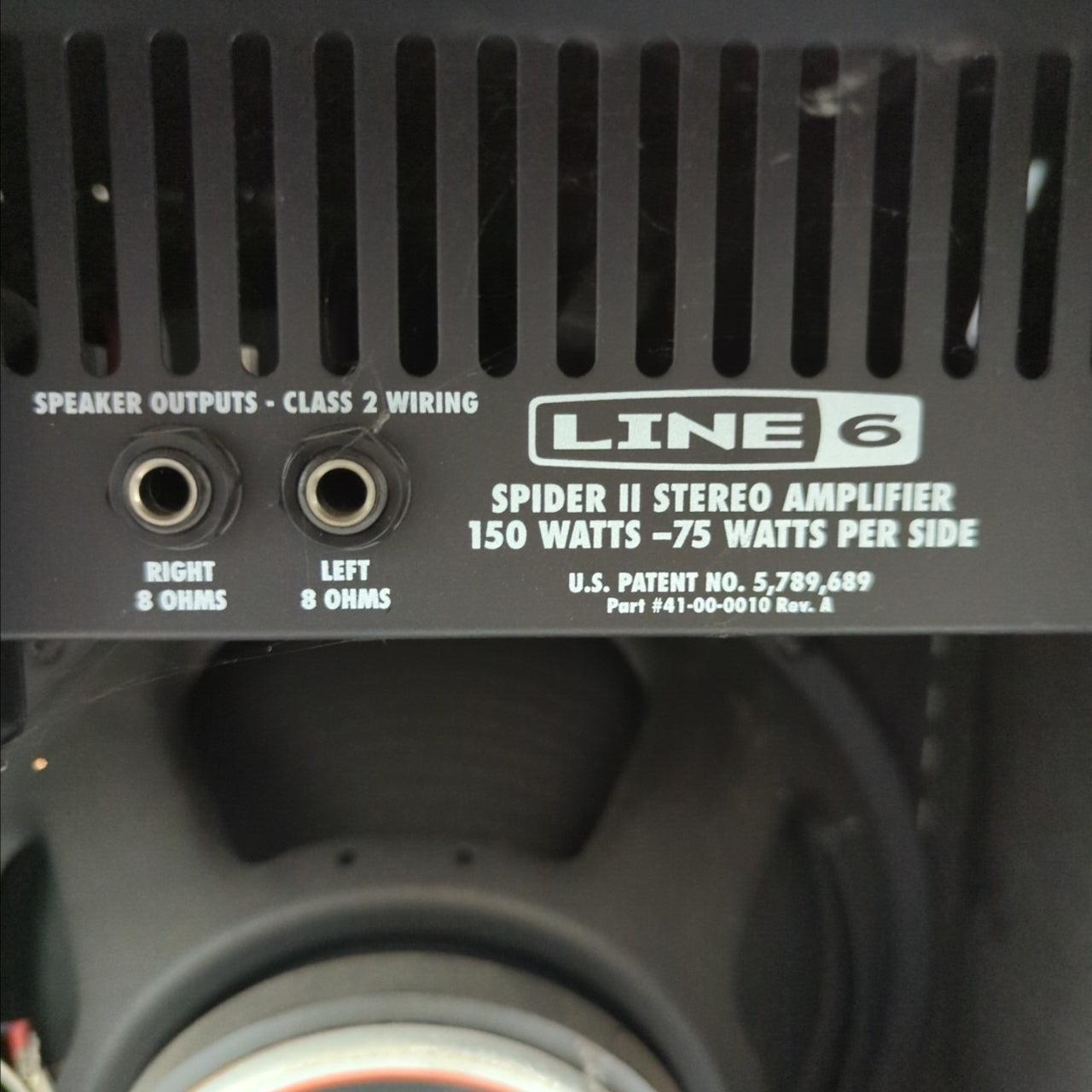 Line 6 Spider II 150 Watt 2x12 Combo with FBV Express Footswitch