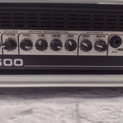 Gallien-Krueger Backline 600 Bass Head w/ Roadrunner Case