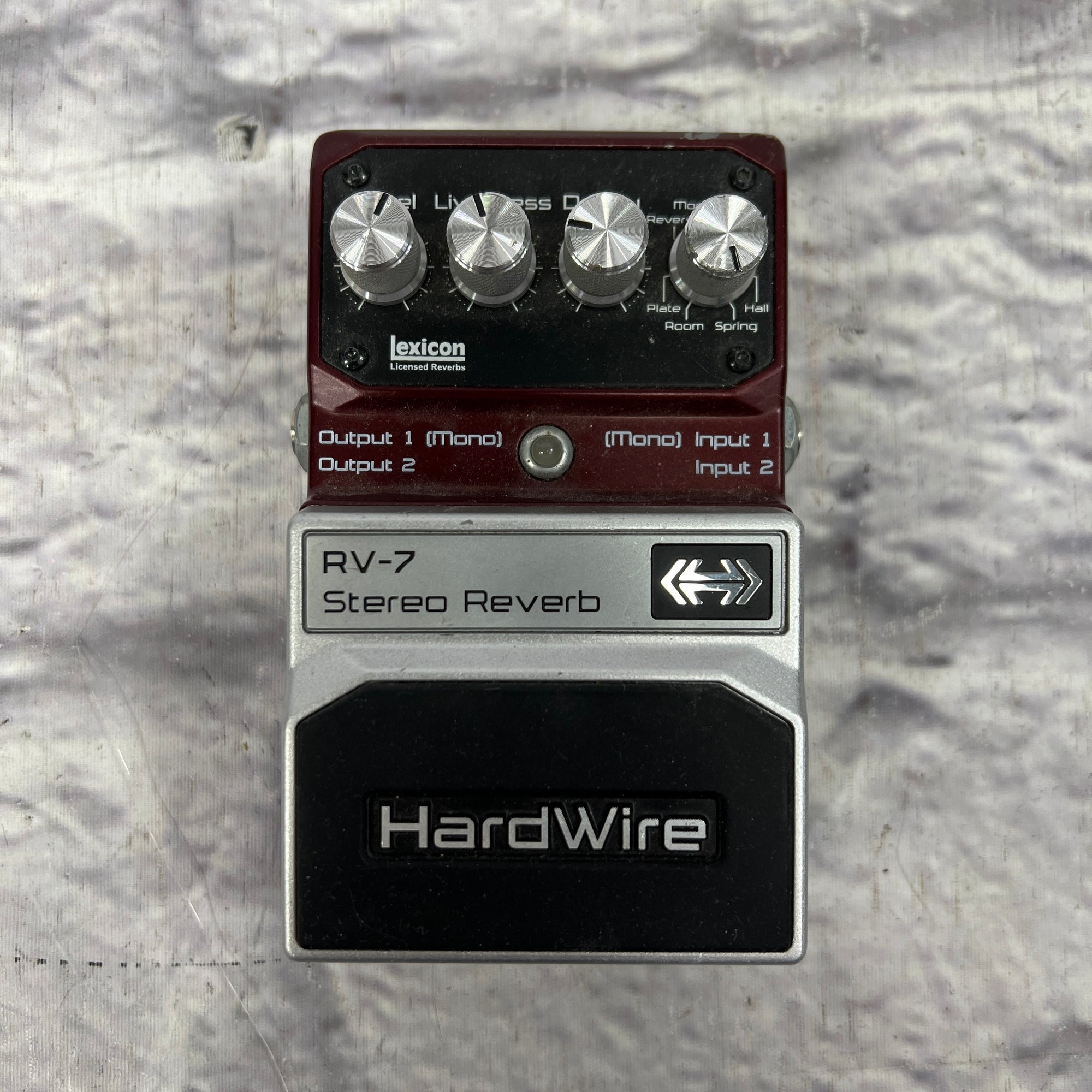 lexicon reverb pedal Digitech Hardwire RV-7 Reverb Pedal