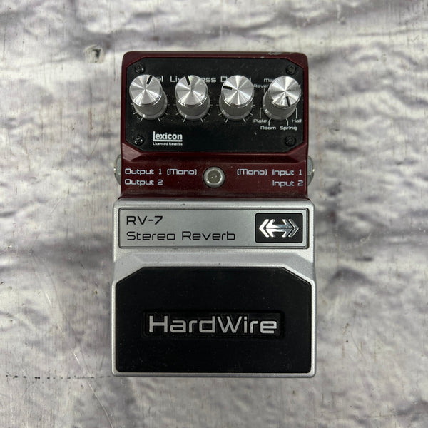 Digitech Hardwire RV-7 Reverb Pedal - Evolution Music