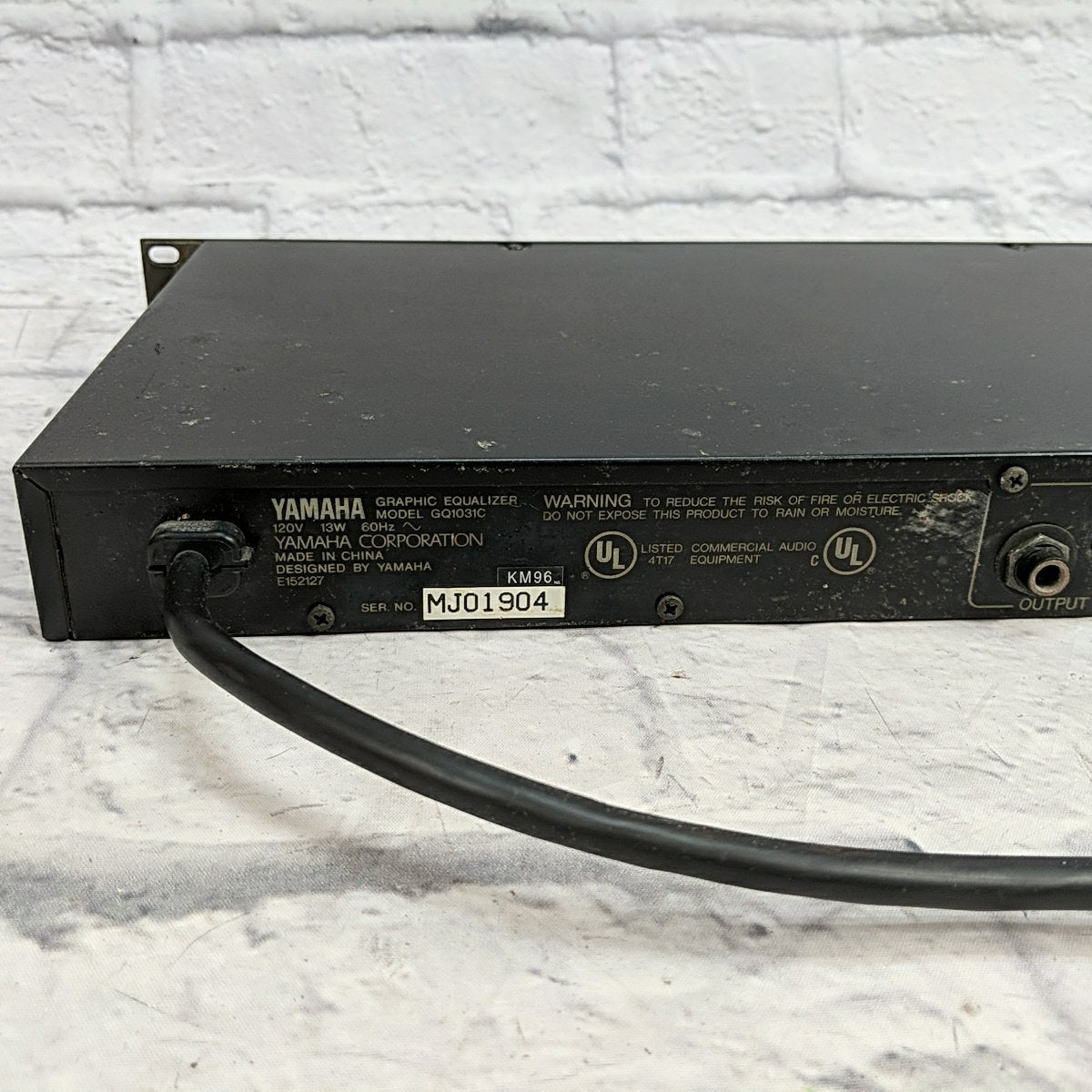 Yamaha GQ103 Graphic EQ