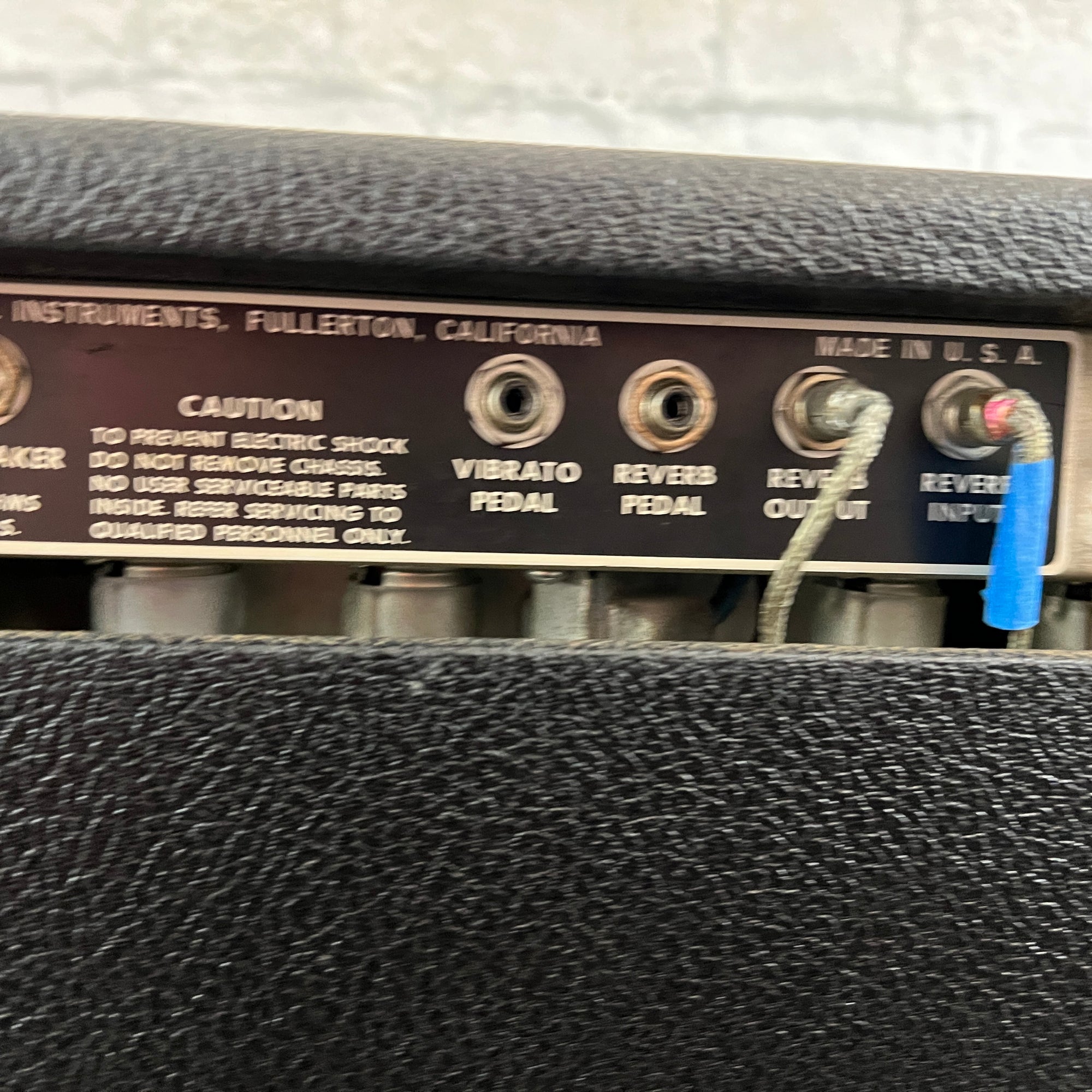 1970's Vintage Fender Quad Reverb 4x12 Guitar Combo Amp