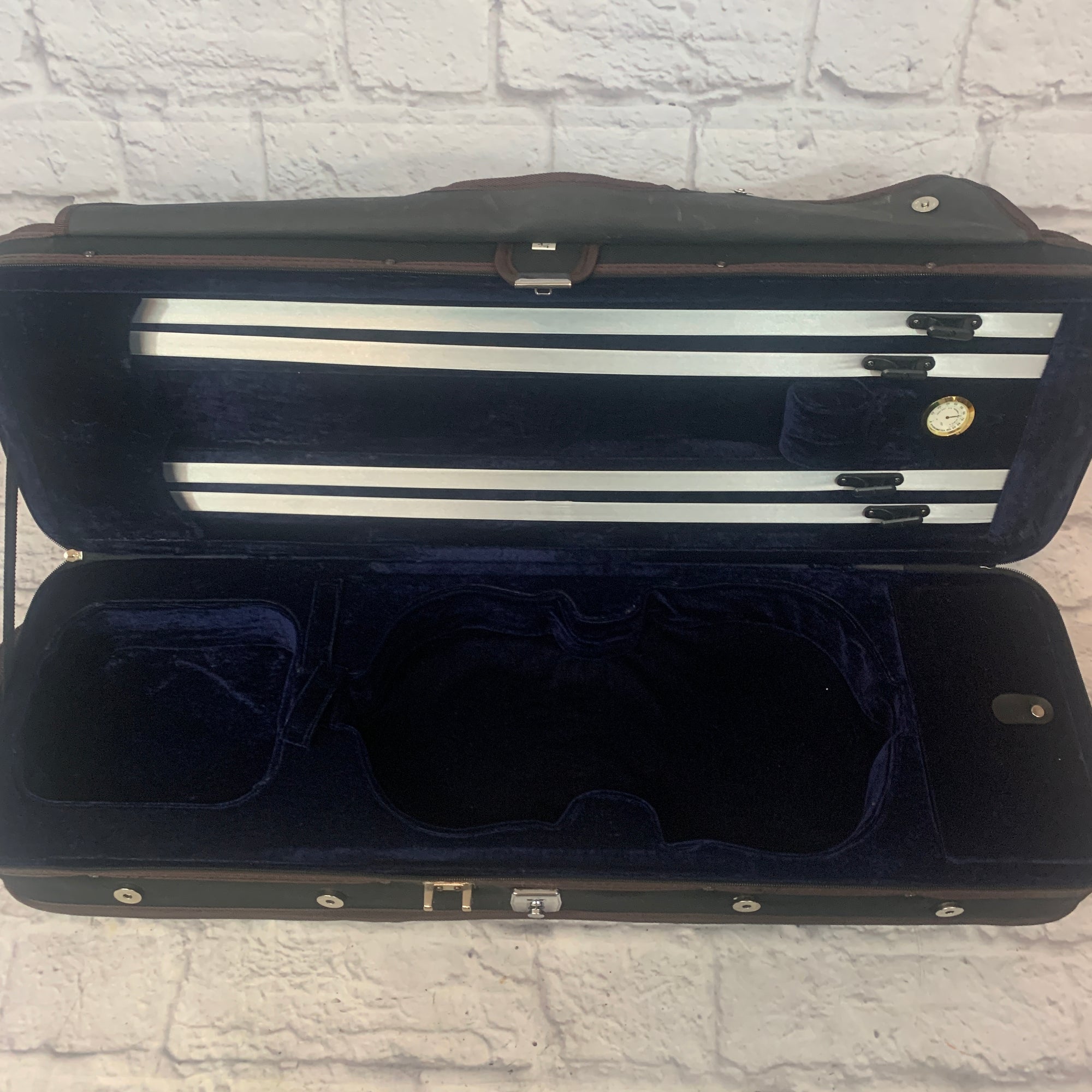 Sky 4/4 Full Size Violin Polyfoam Case with Hydrometer