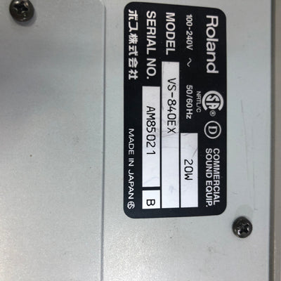 Roland VS-840EX Workstation Recorder for Parts