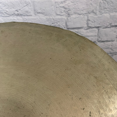 Vintage Beverley (Made in England) 20" Crash Ride Cymbal AS IS