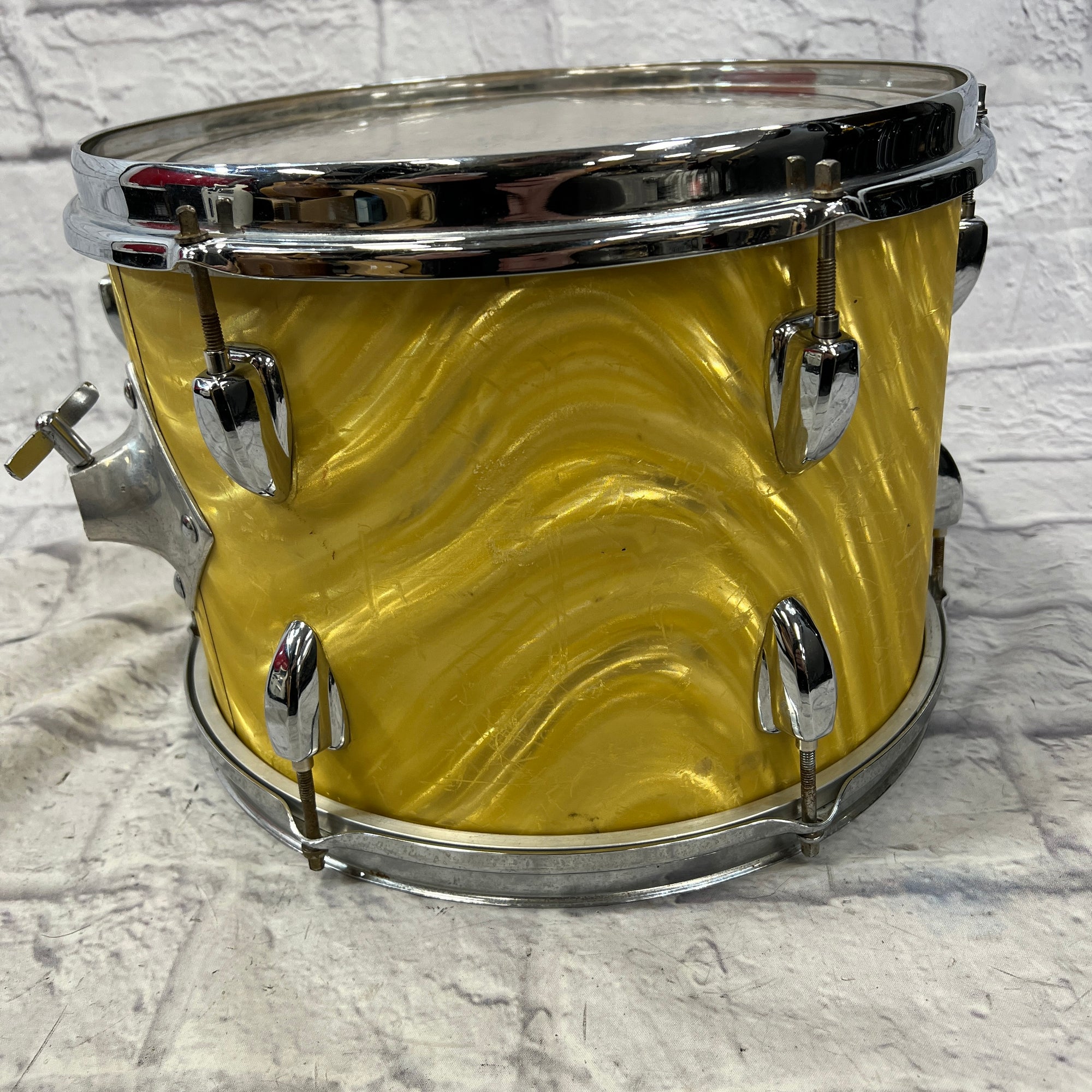 Slingerland 1968 13x9 Satin Yellow Flame Tom