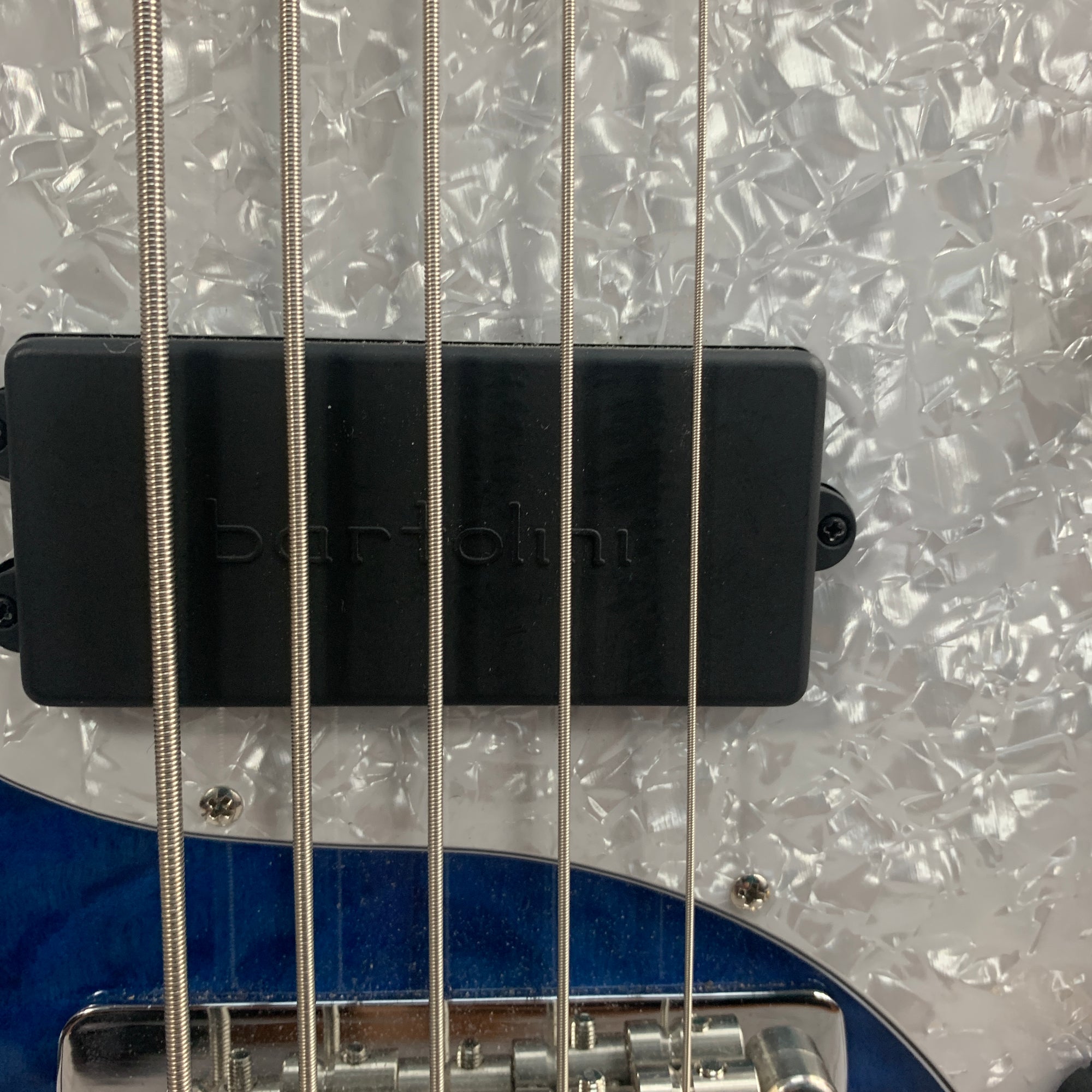 MusicMan Sterling Stingray 5 String with Bartolini Pickups & Bag