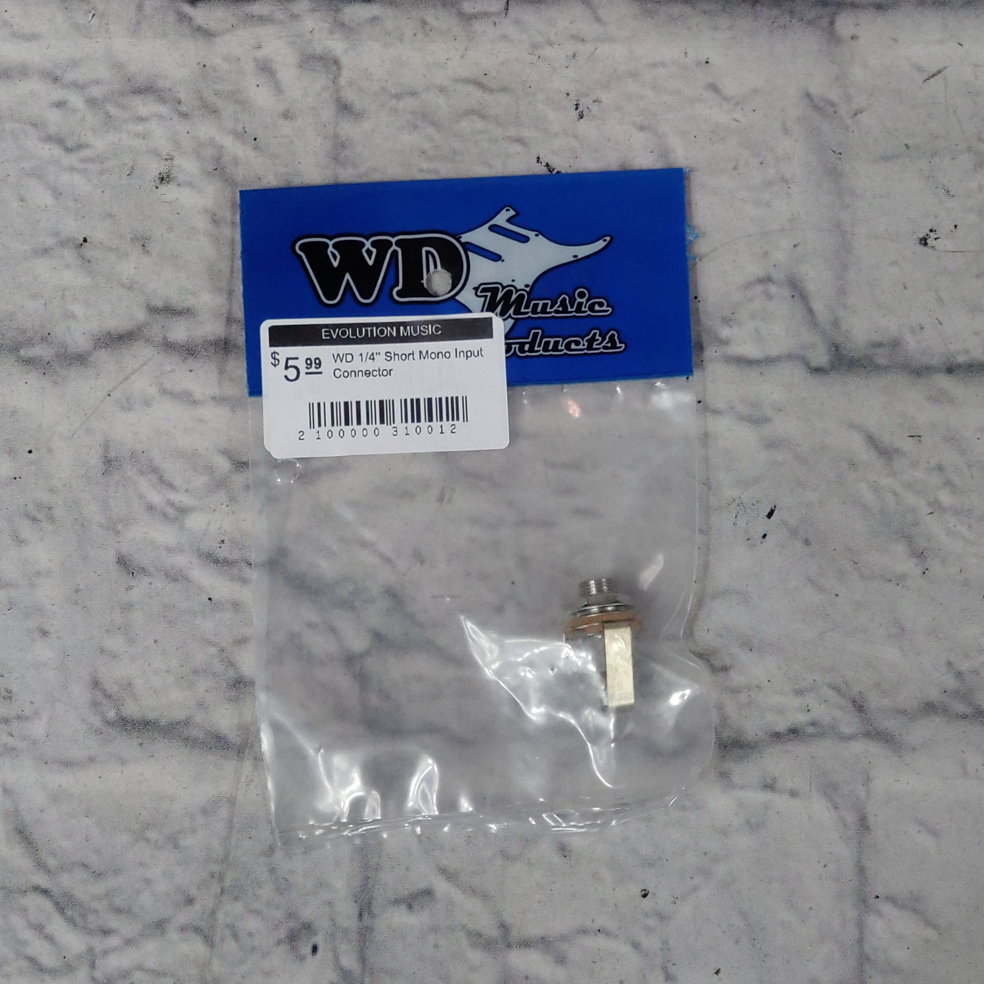 WD 1/4'' Short Mono Input Connector