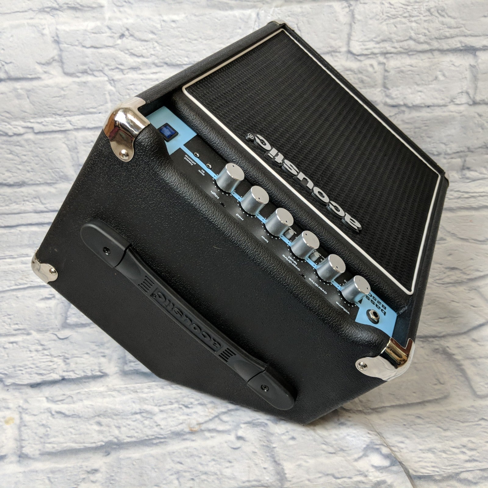 Acoustic B25C 1X8 25W Bass Combo with Tilt-Back Cab