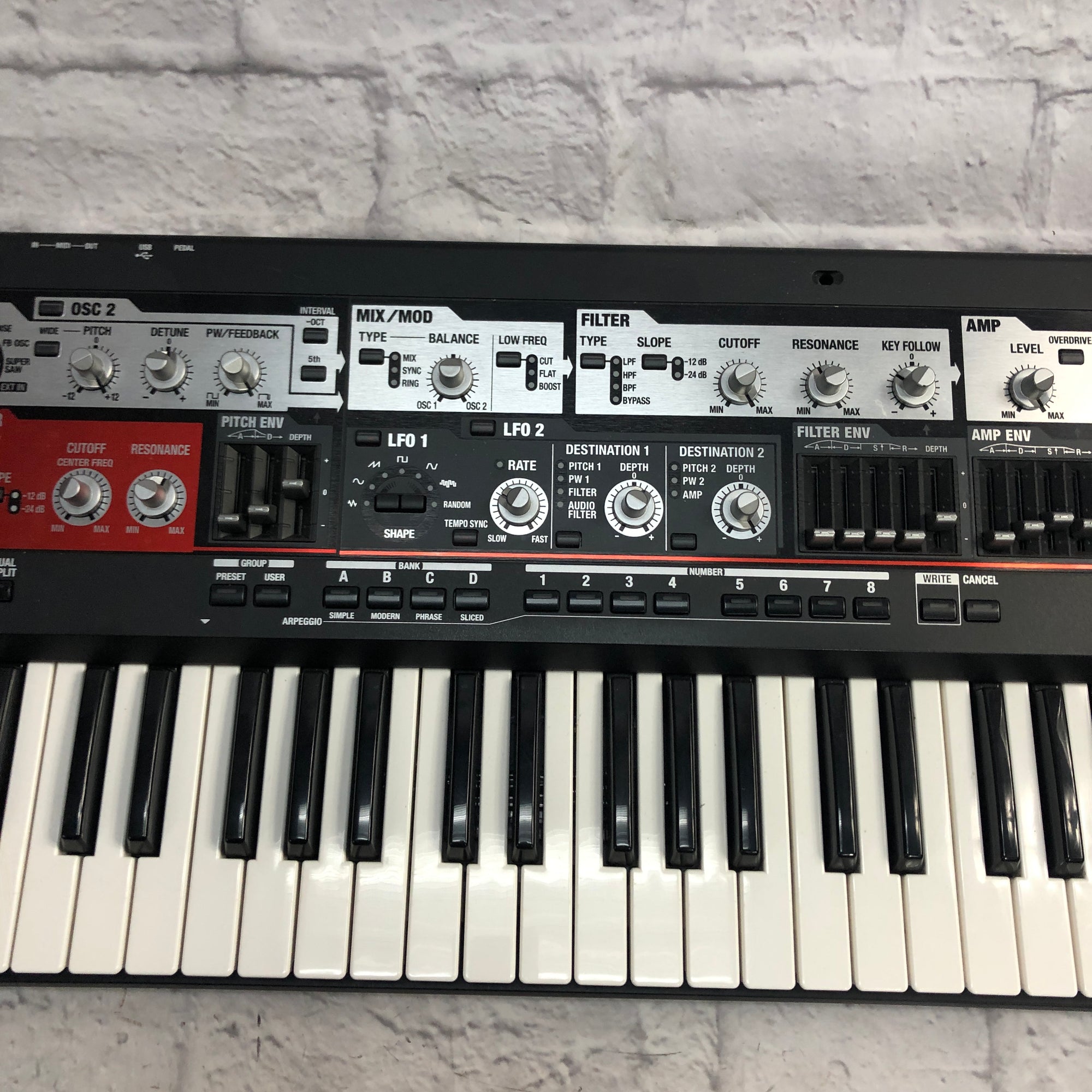 Roland SH201 49-Key Synthesizer