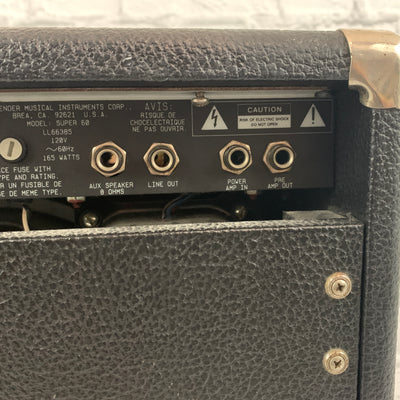 Fender Super 60 2-Channel 60-Watt 1x12" Guitar Combo