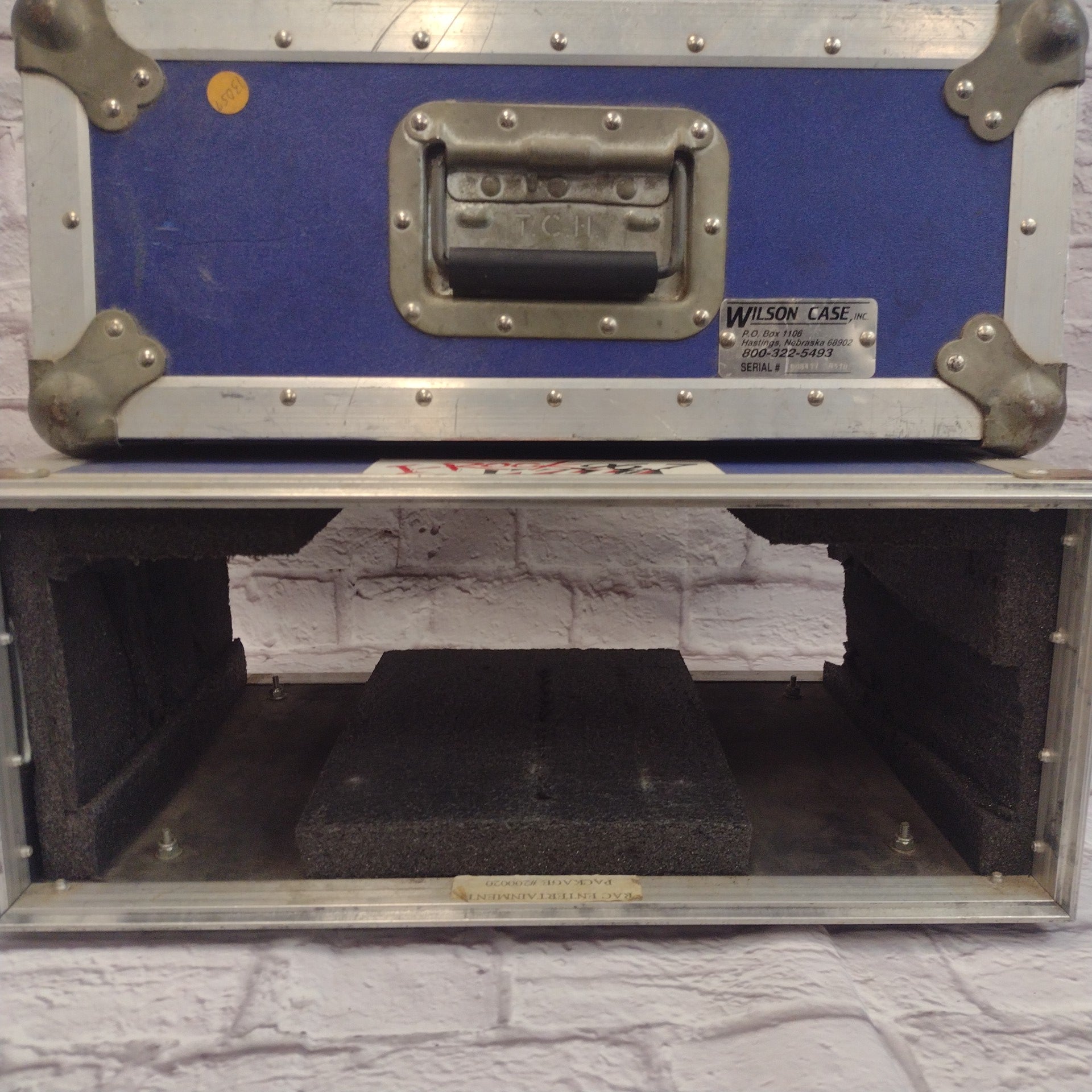 Unknown 4u Rack Case Blue Rack Case