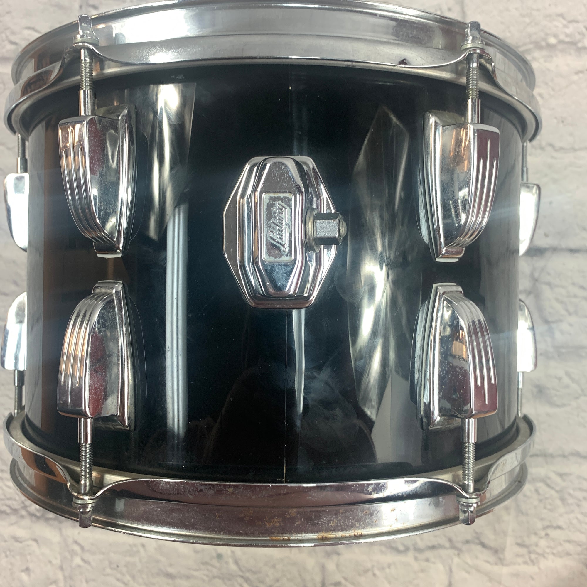 Vintage Ludwig Vistalite 12 x 8 Smoke Tom
