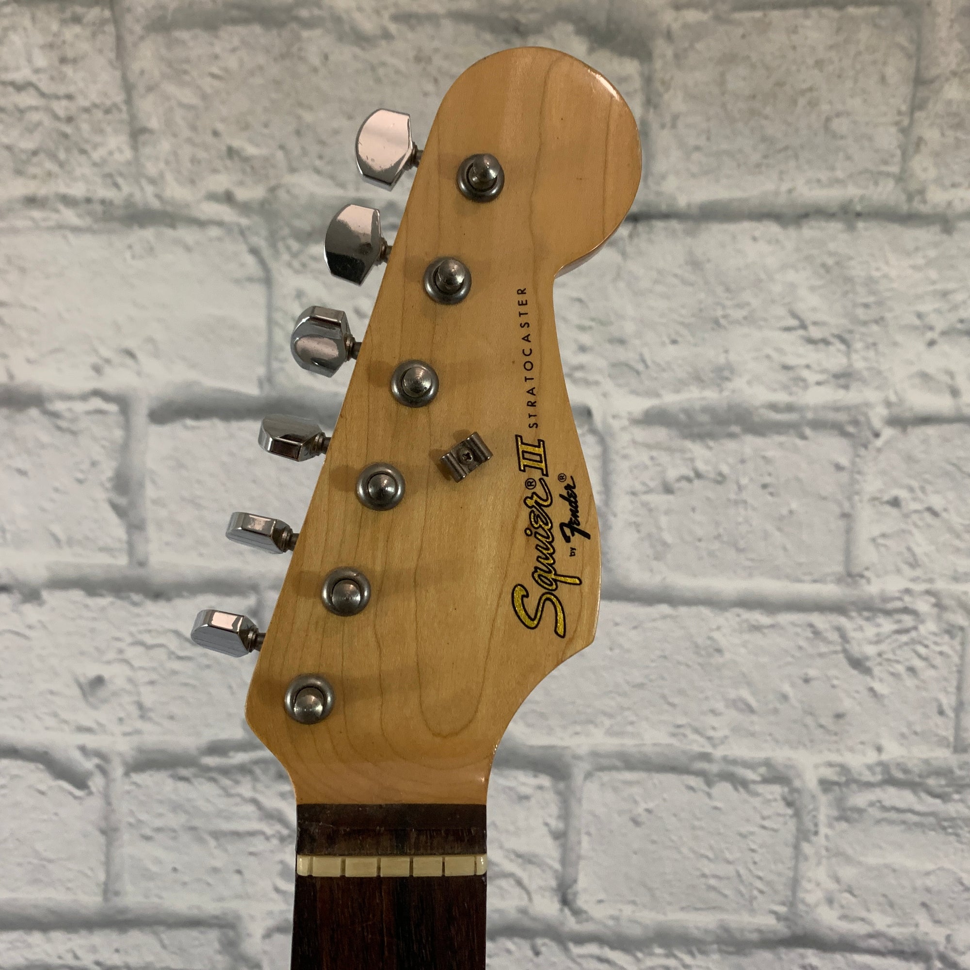 ギター fender squier strat neck Fender Squier Strat 70's Style LARGE HEADSTOCK Neck Maple