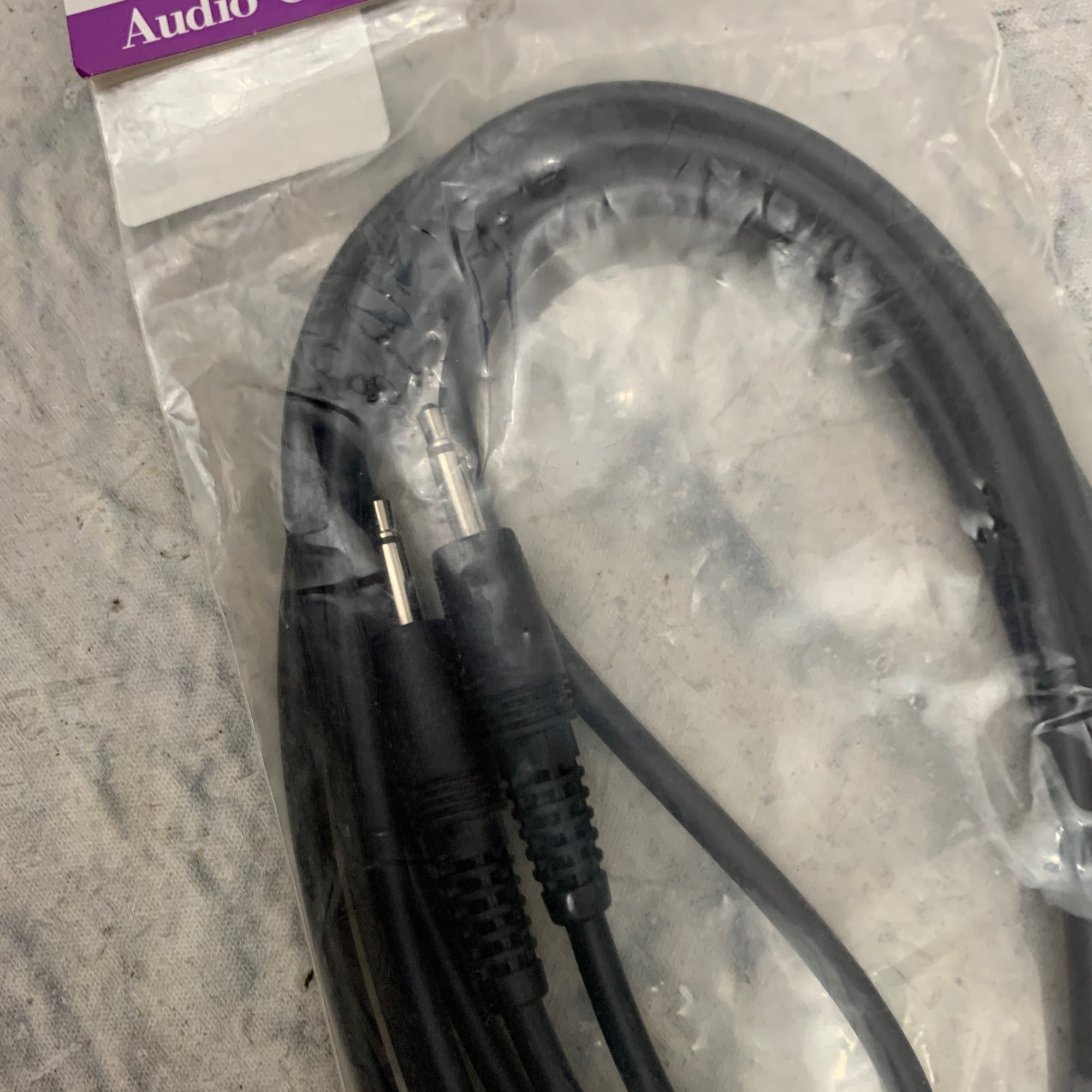 Radio Shack 42-2420A Mono 1/8" Cable 6ft