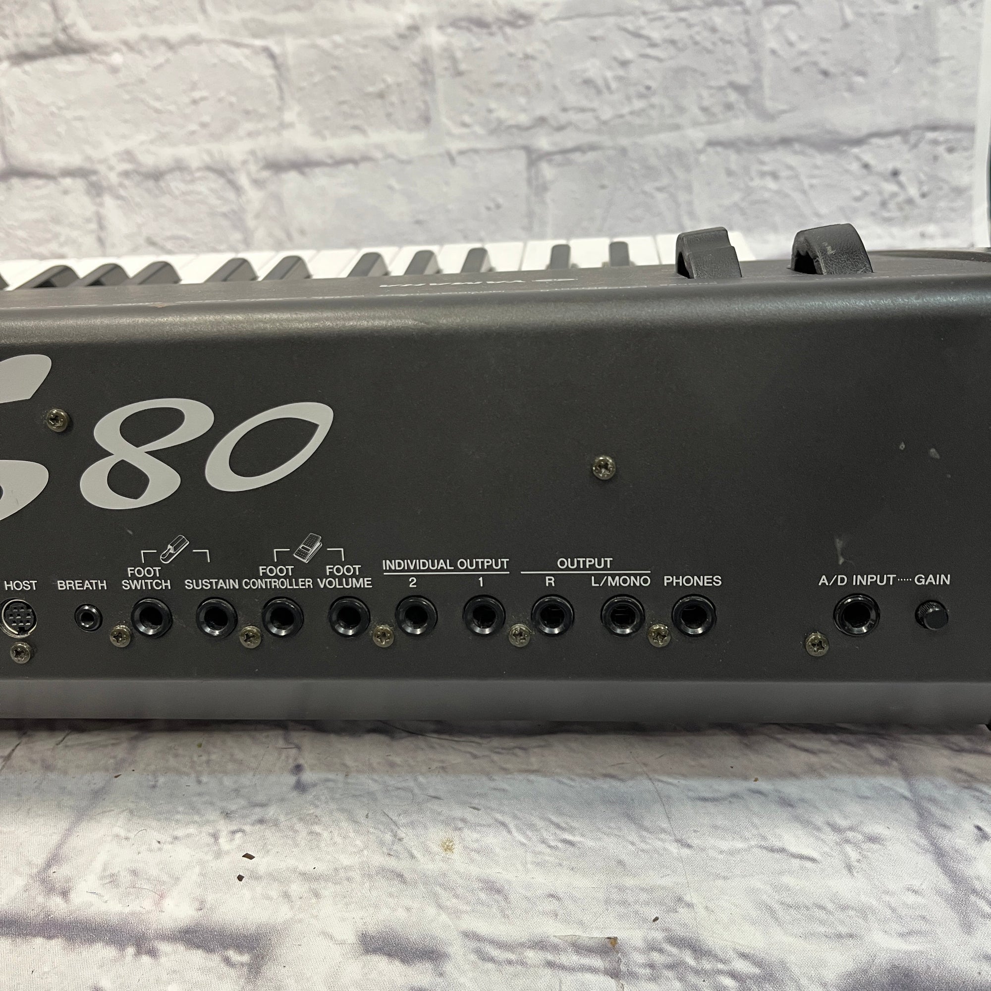 Yamaha S80 88 Weighted Key Synthesizer - Evolution Music