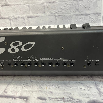 Yamaha S80 88 Weighted Key Synthesizer