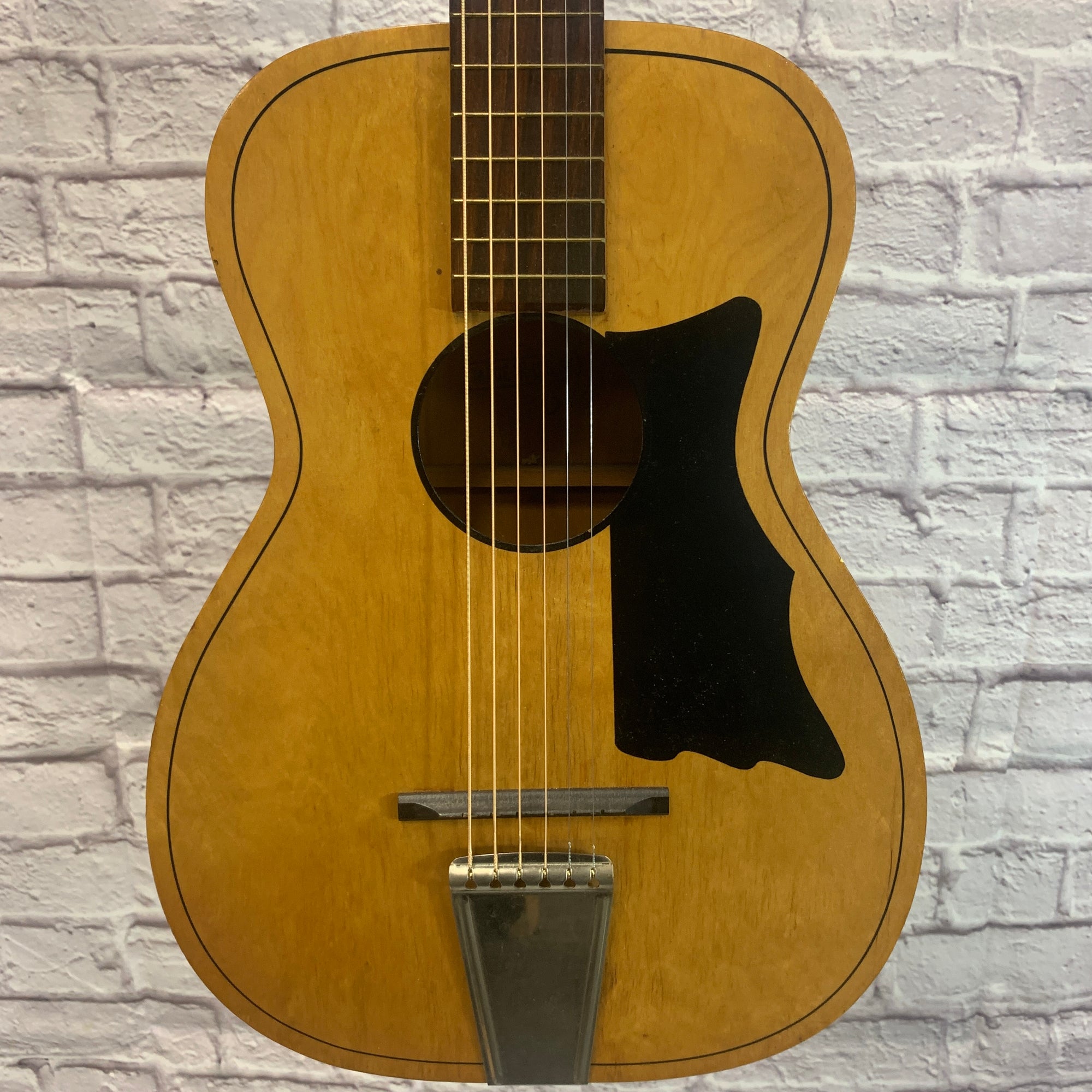 Unknown Vintage Parlor Acoustic Guitar