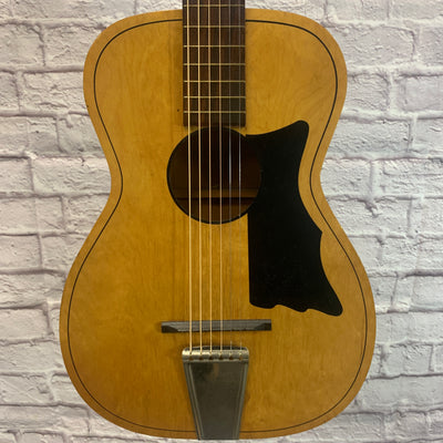 Unknown Vintage Parlor Acoustic Guitar