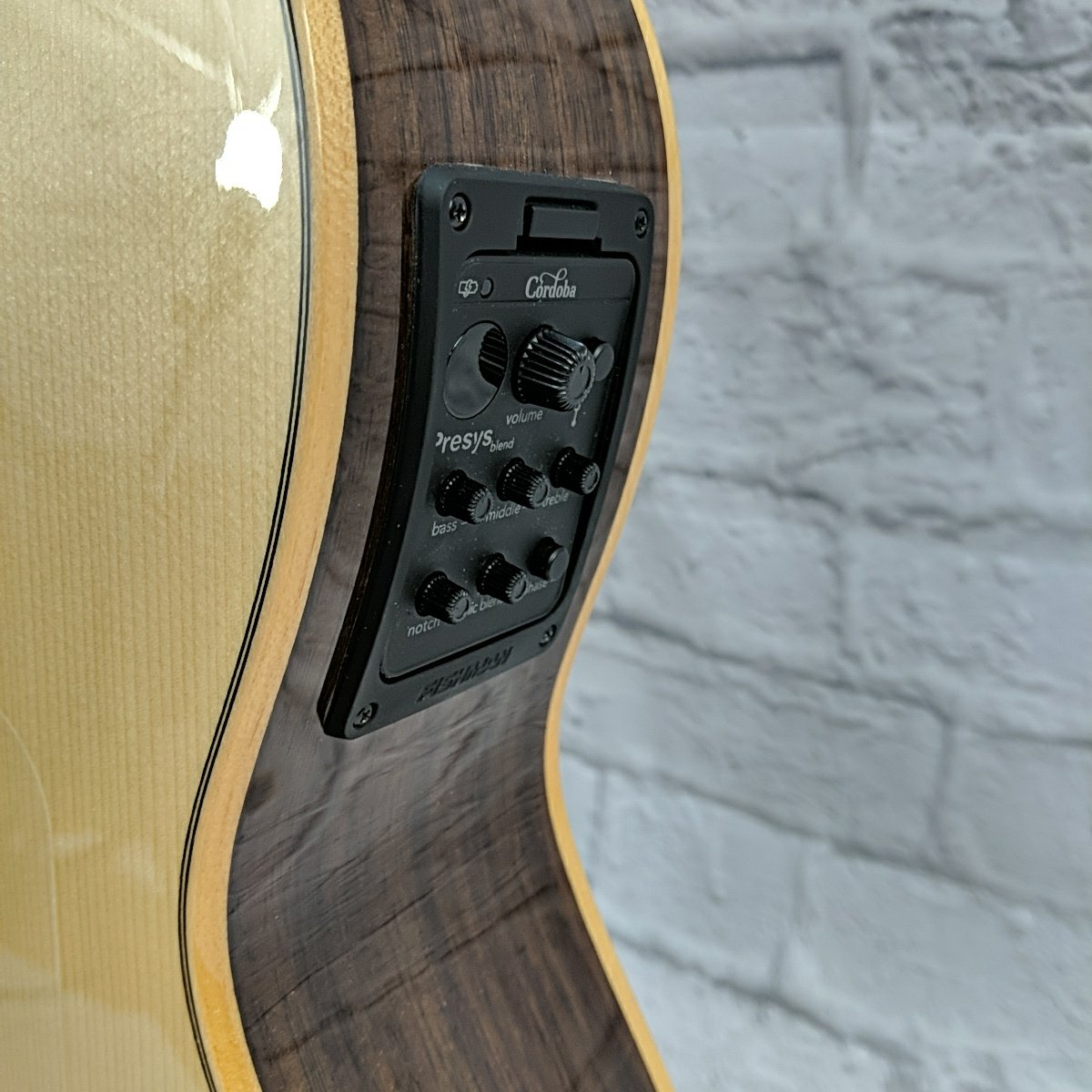 Cordoba GK Studio Negra Left Handed Left Handed Acoustic Guitar