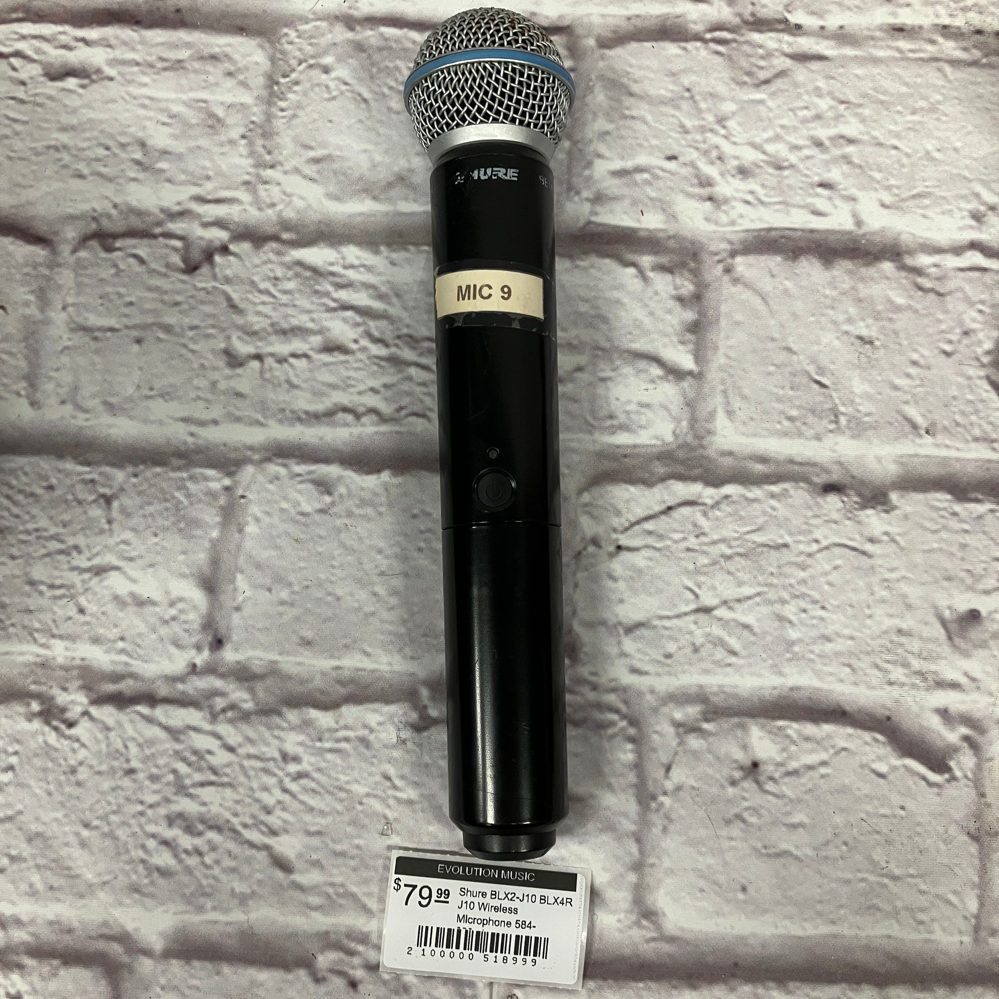 Shure BLX2-J10 BLX4R J10 Wireless Microphone 584-608mhz