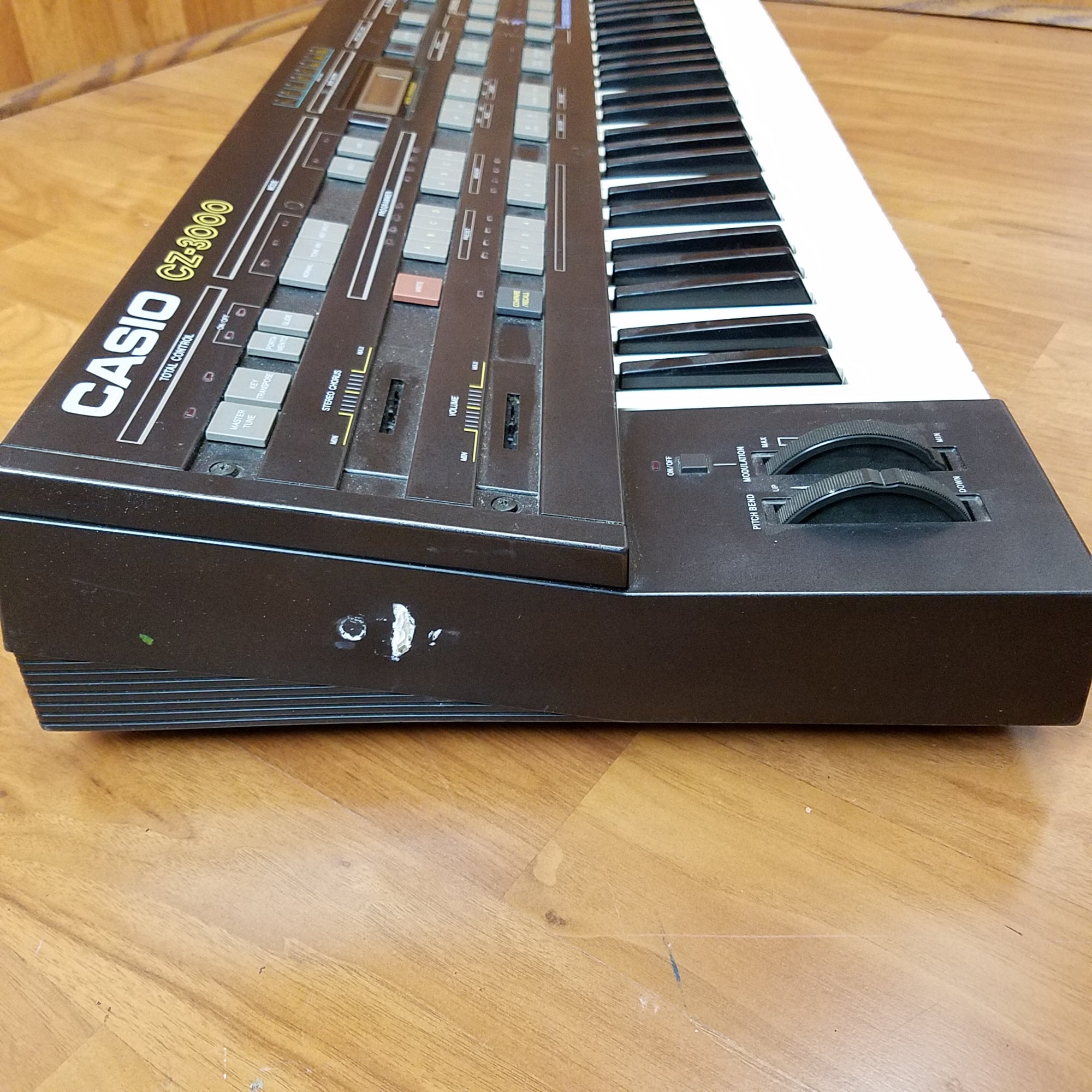 Casio Cz3000 Synth Scratchy Pots