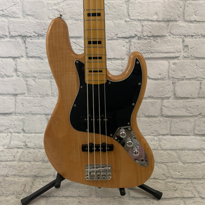 Squier Vintage Modified Jazz Bass Body w/ VM P-Bass Neck 4 String Bass - Butterscotch