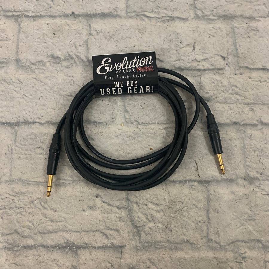 Monster 1/4" TRS Prolink StudioLink 500 Cable Patch Interconnect 9ft