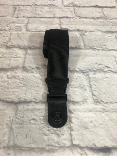 D'Addario Guitar Strap Black w/ Strap Locks